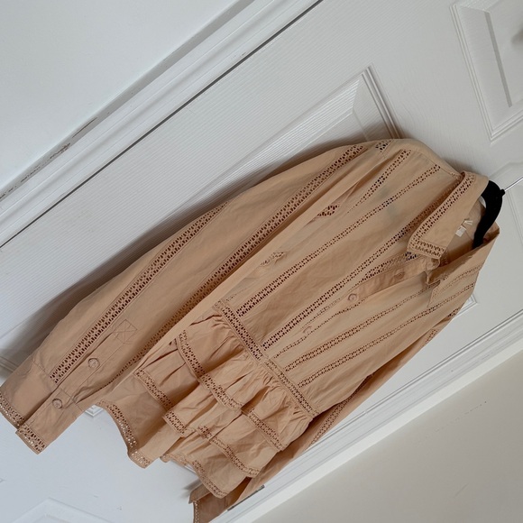 Ulla Johnson Harper Blouse in Petal - Picture 4 of 8